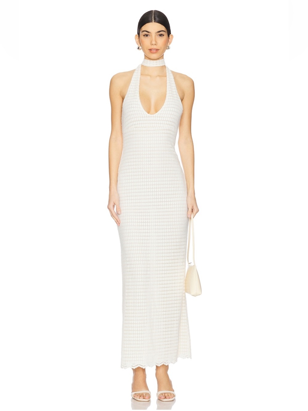 NWT Revolve Maxi Dress in Beiege